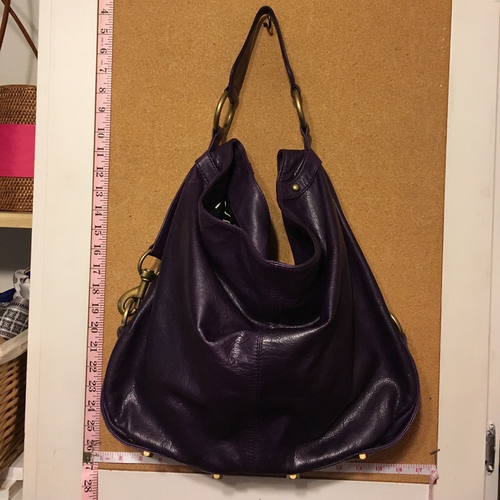 Buttery leather hobo